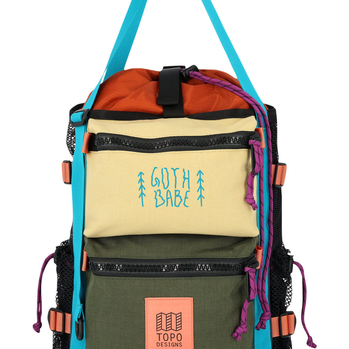 Topo Designs x Goth Babe Backpack Hemp Olive