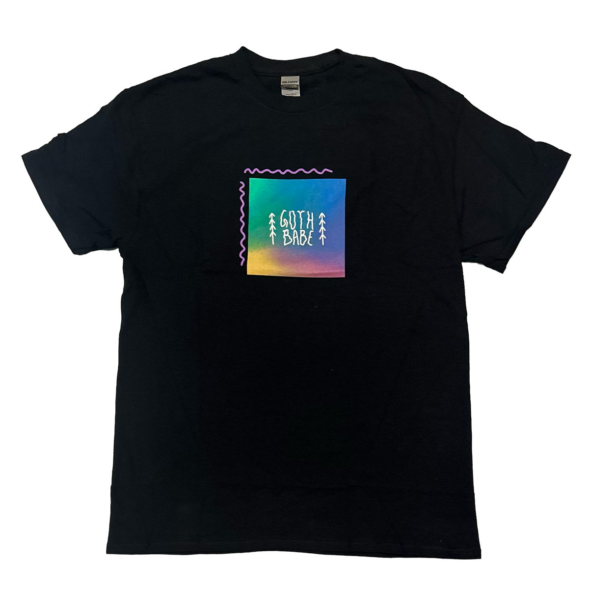 Gradient Tee – Goth Babe
